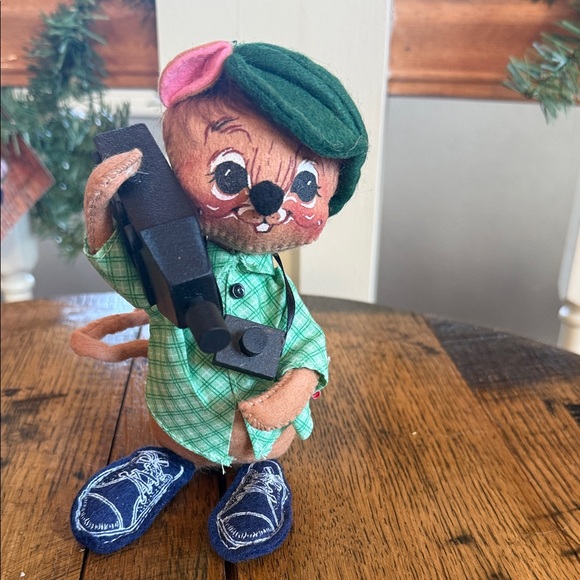 Annalee Other - Adorable Vintage Camera Man Mouse 1991 Annalee